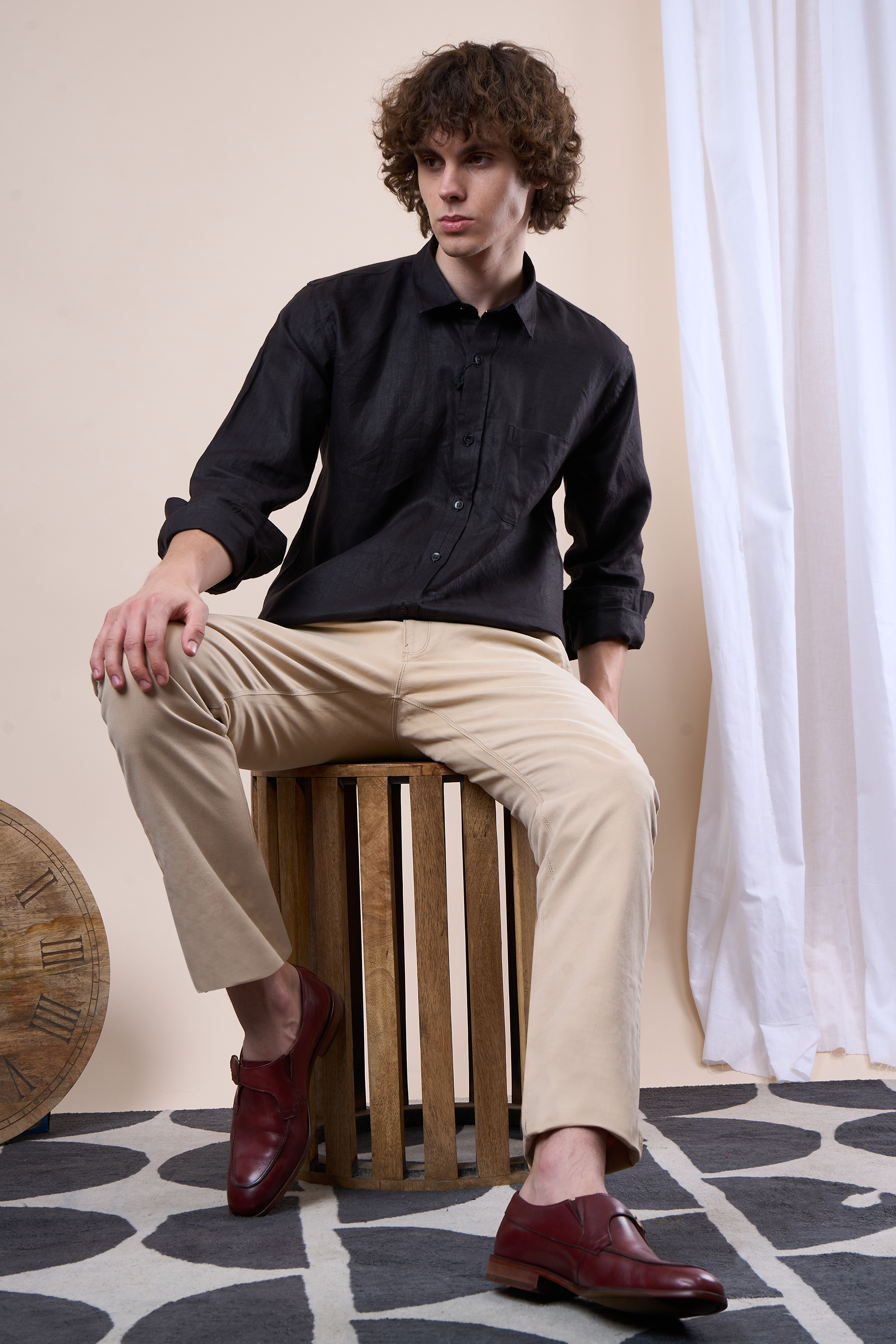 Block Printed Quirky Unisex Shirt